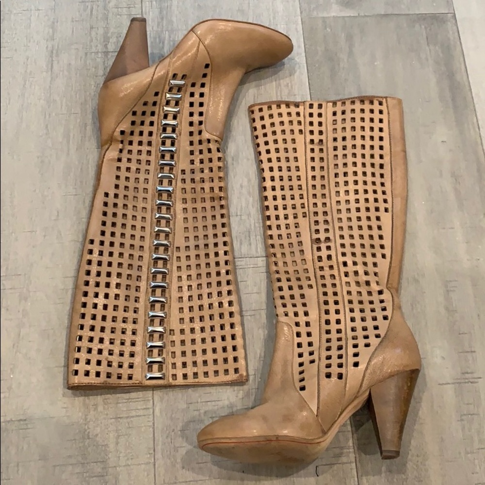 Miss Sixty Perforated Boots